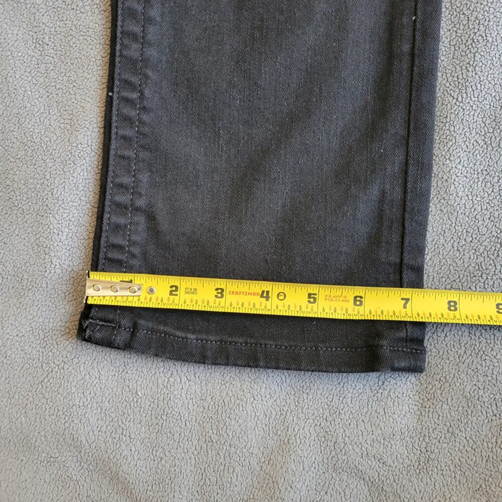 True Religion Billie Jeans Womens 25 Mid Rise Black Straight Leg Jeans - Picture 8 of 12